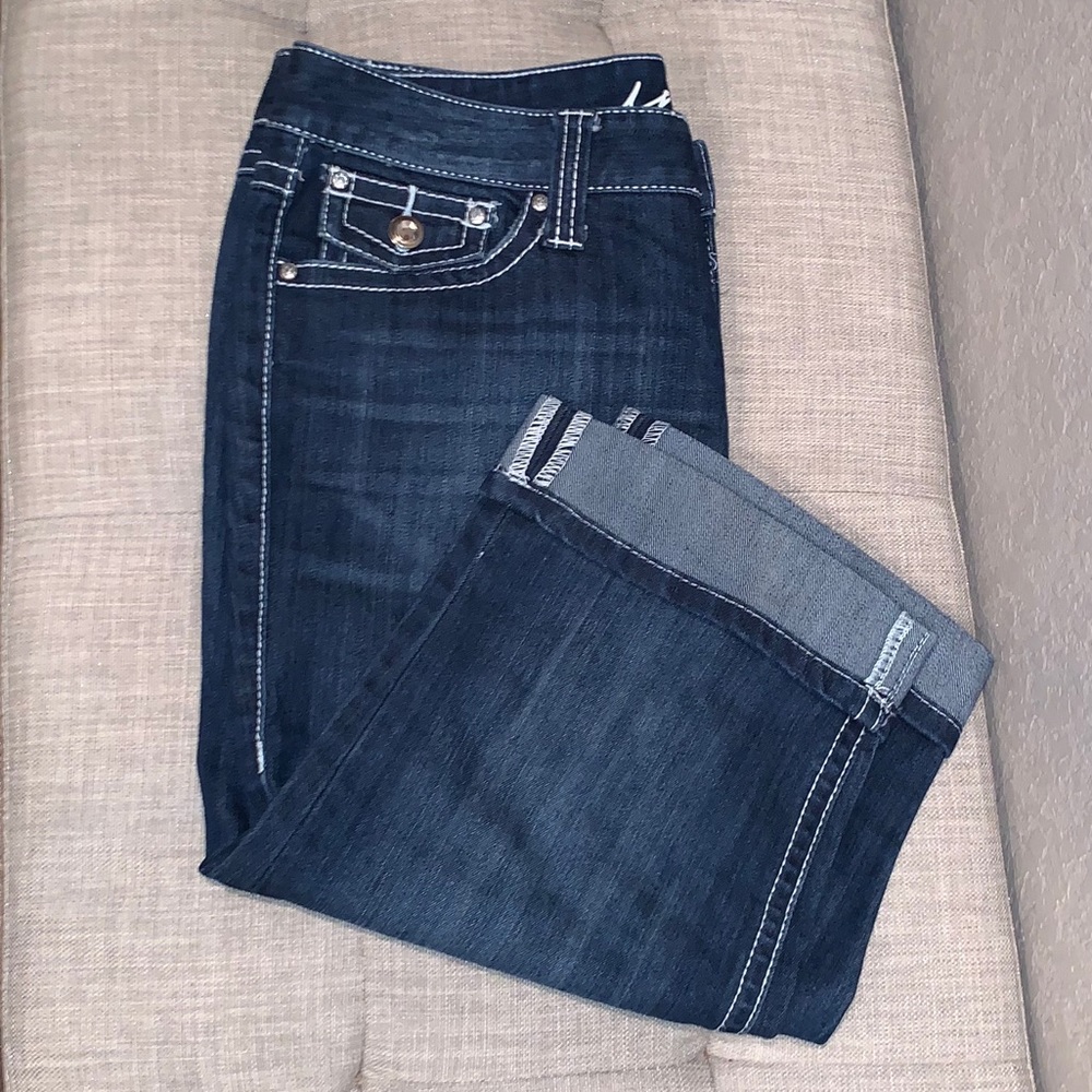 INC Cuffed Capri Jeans | Size 10